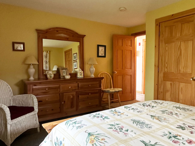 First floor queen bedroom
