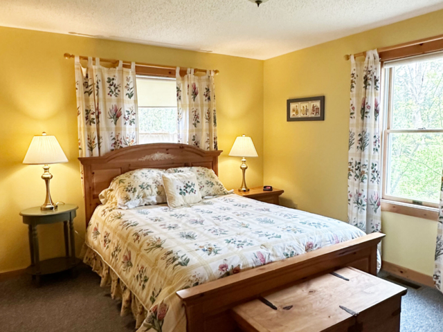 First floor queen bedroom