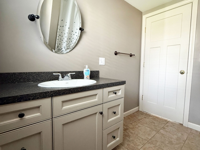 Bathroom (shower and tub combo)