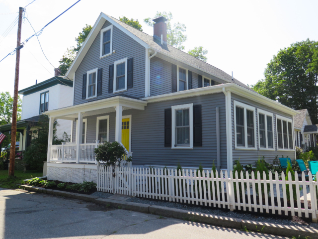 Side of cottage