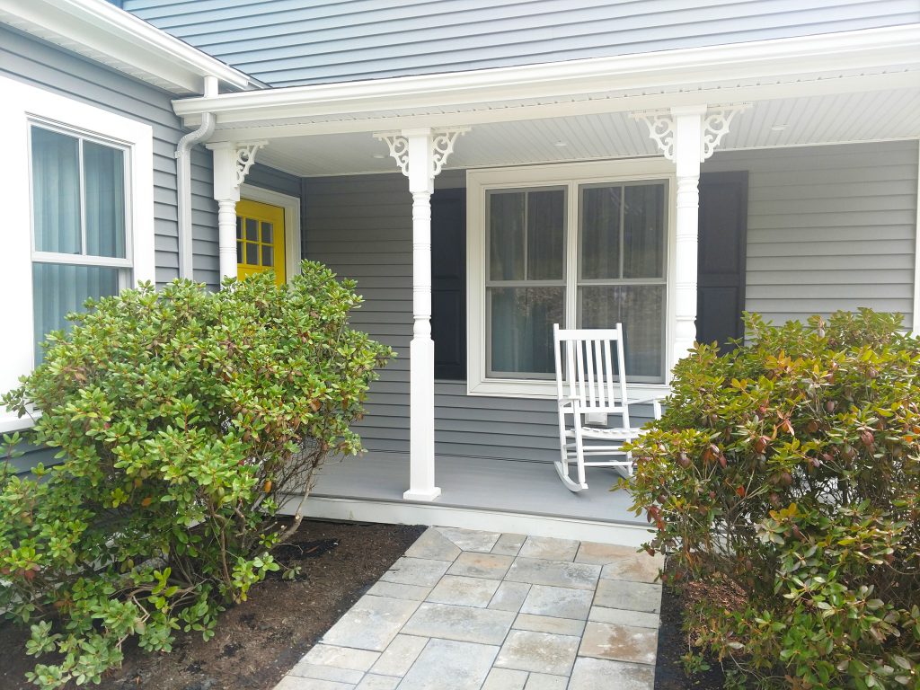 Bar Harbor House — Front porch