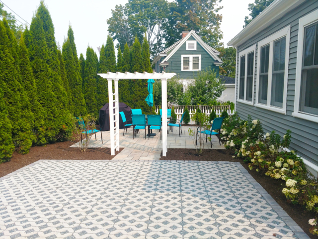 Patio area