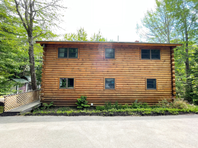 Rear of cottage