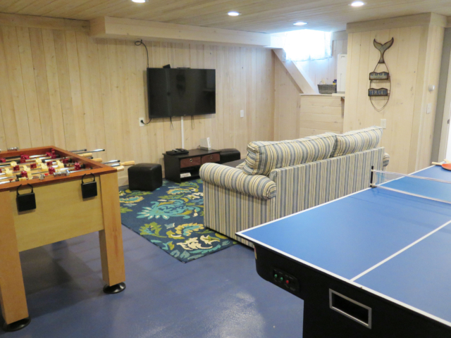 Lower level game room
