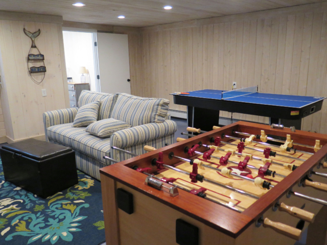 Lower level game room