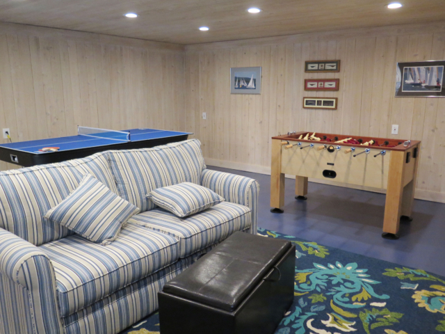 Lower level game room