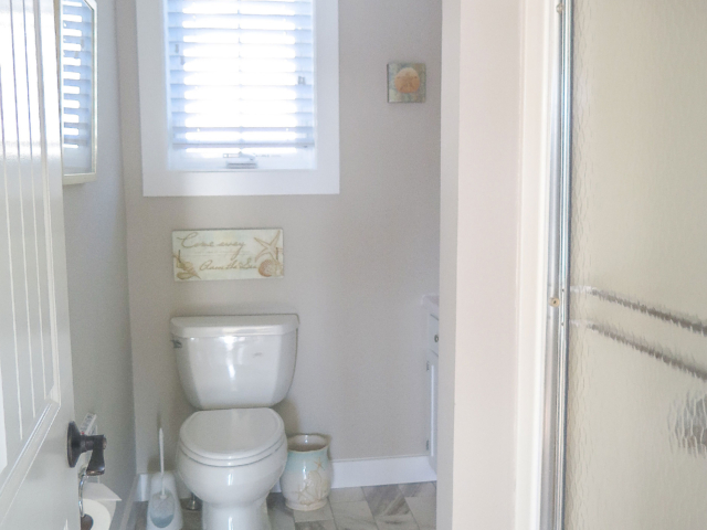 2nd floor bathroom, front building