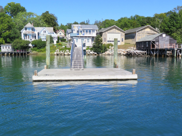 View of property from water