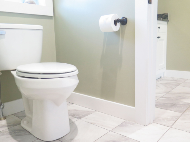 Rear building, 2nd floor bathroom