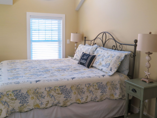 Rear building, king bedroom, 2nd floor