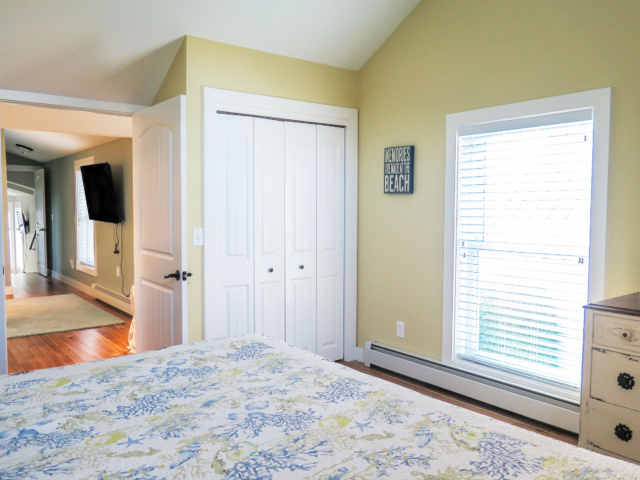 Rear building, king bedroom, 2nd floor