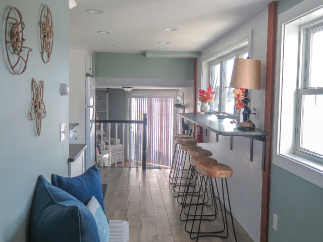 Rear building, kitchen, 1st floor
