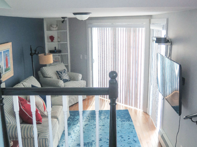 Rear building, living area