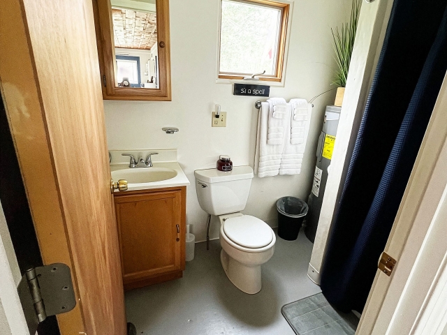 Bathroom with shower