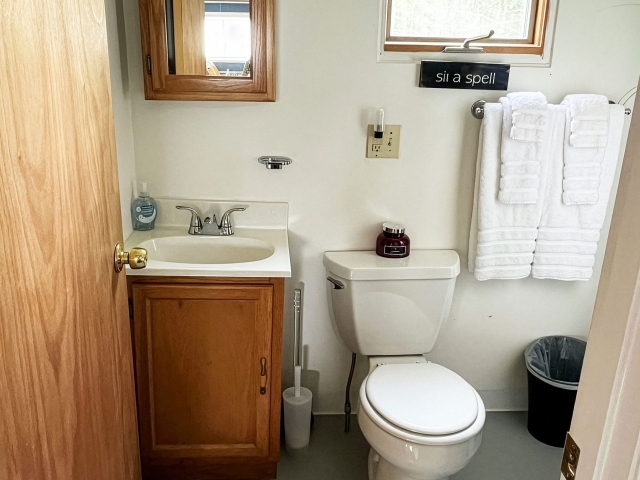 Bathroom with shower