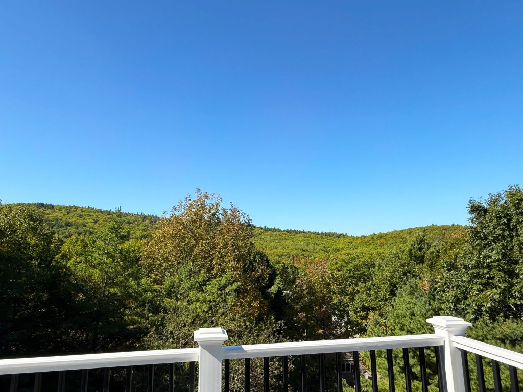 Eagle's Perch — View from deck