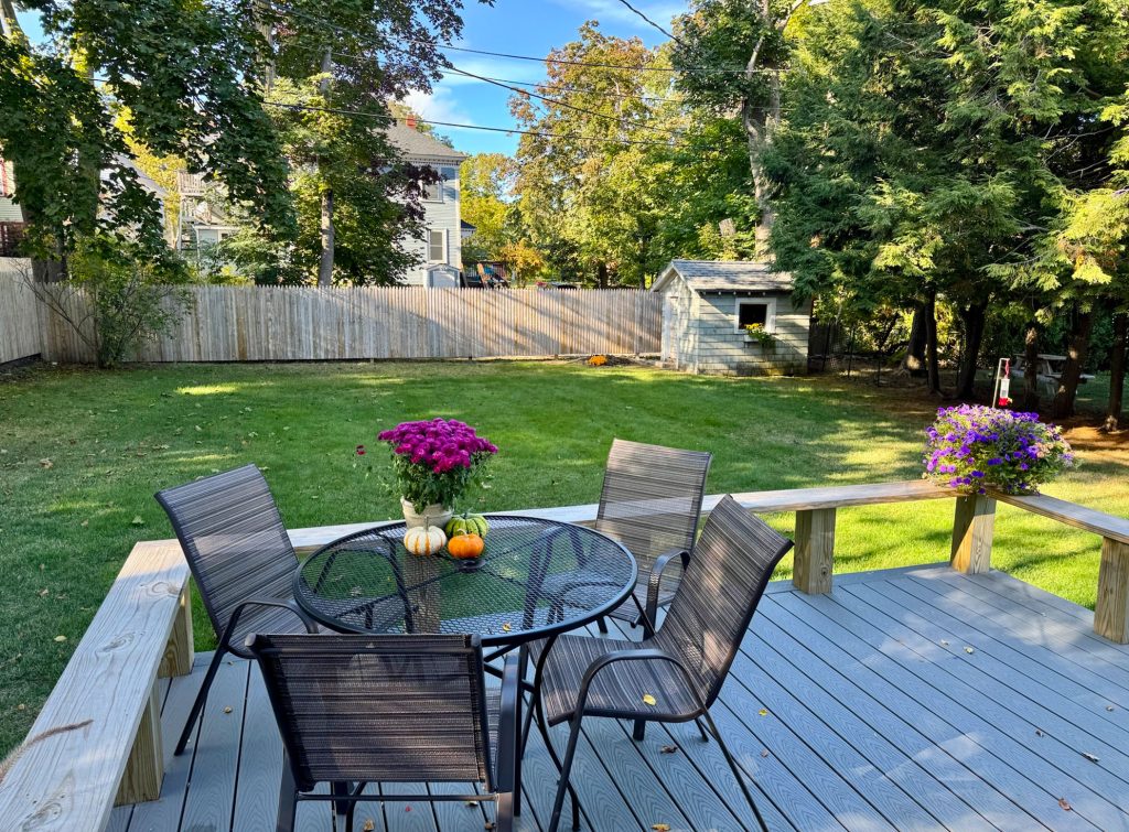 House on Derby Lane — Deck
