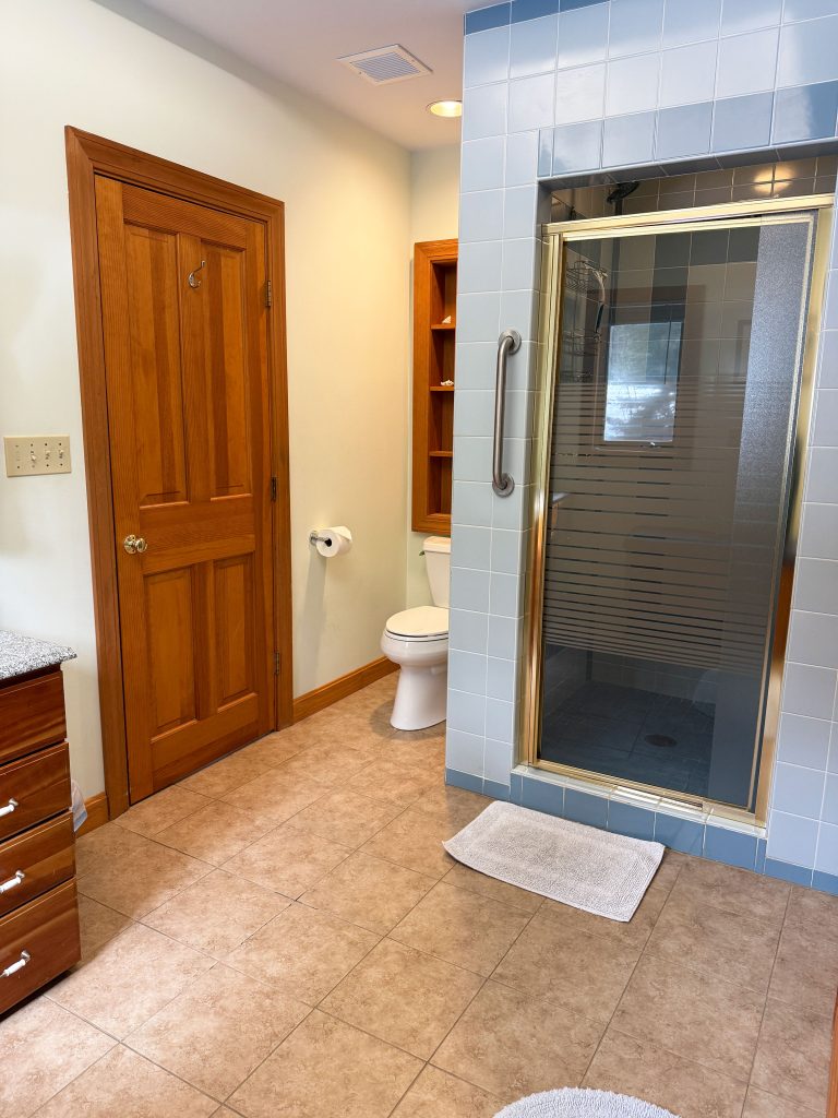 Master bathroom