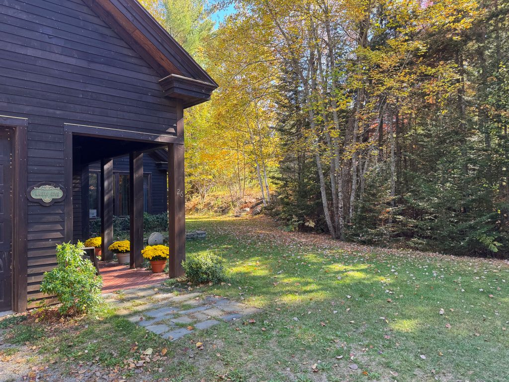 Front of cottage