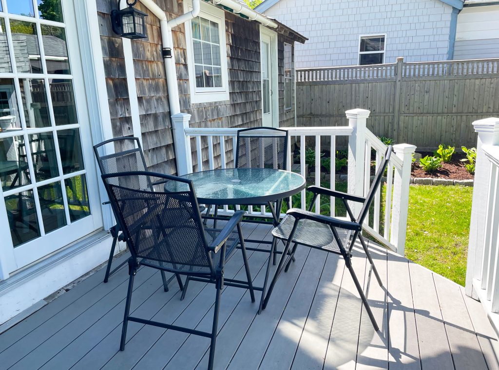Northstar Cottage — Front deck