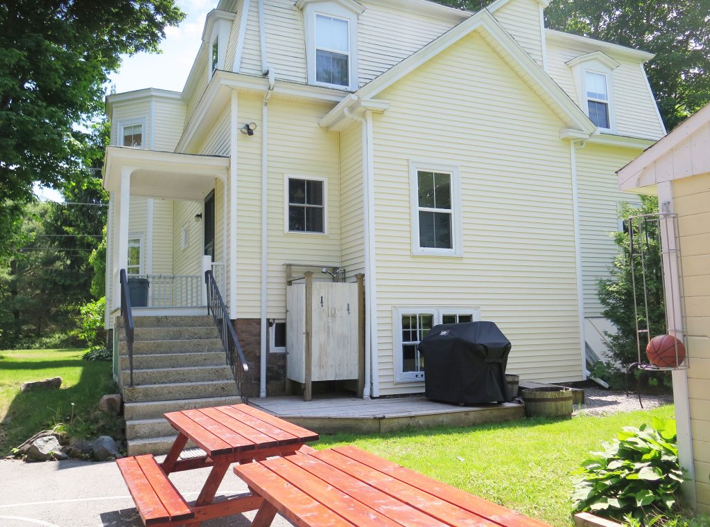 Rear of cottage