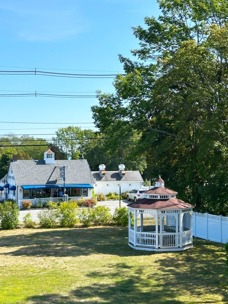 View from deck