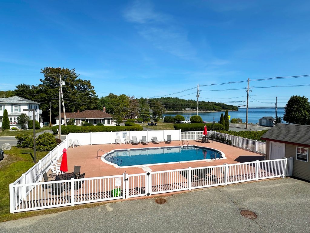 View from deck
