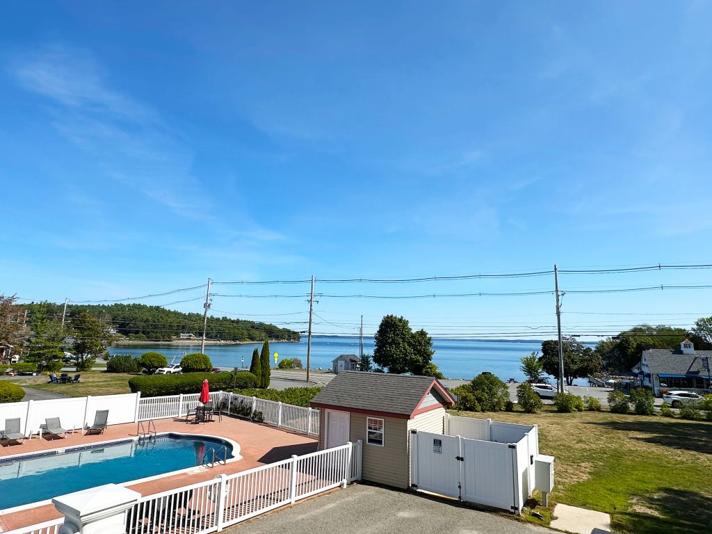 View from deck