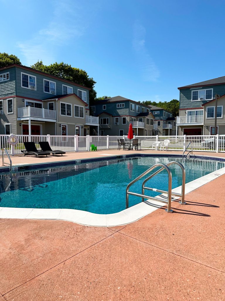 Oceanview Poolside Condo — Community Pool