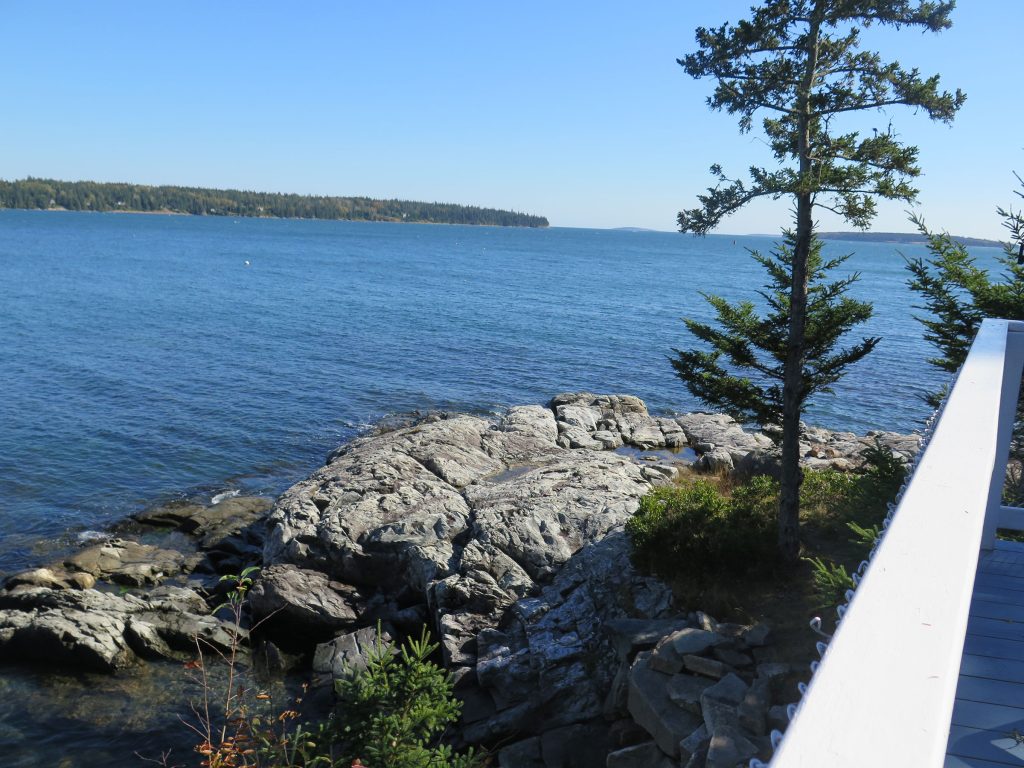 View from deck