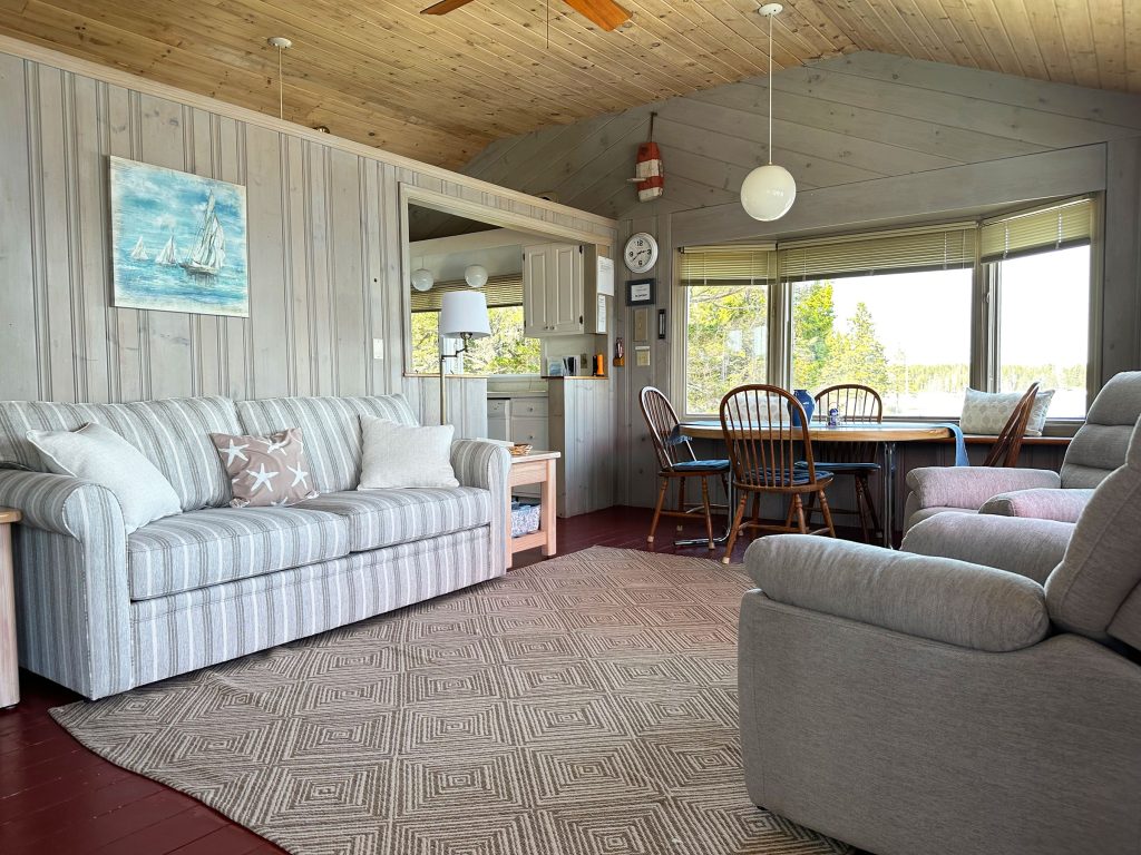 Living and dining area