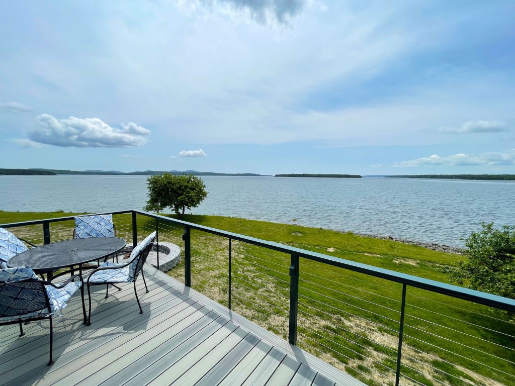 View from deck