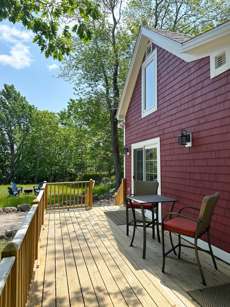 Red Quarry Cottage — Deck