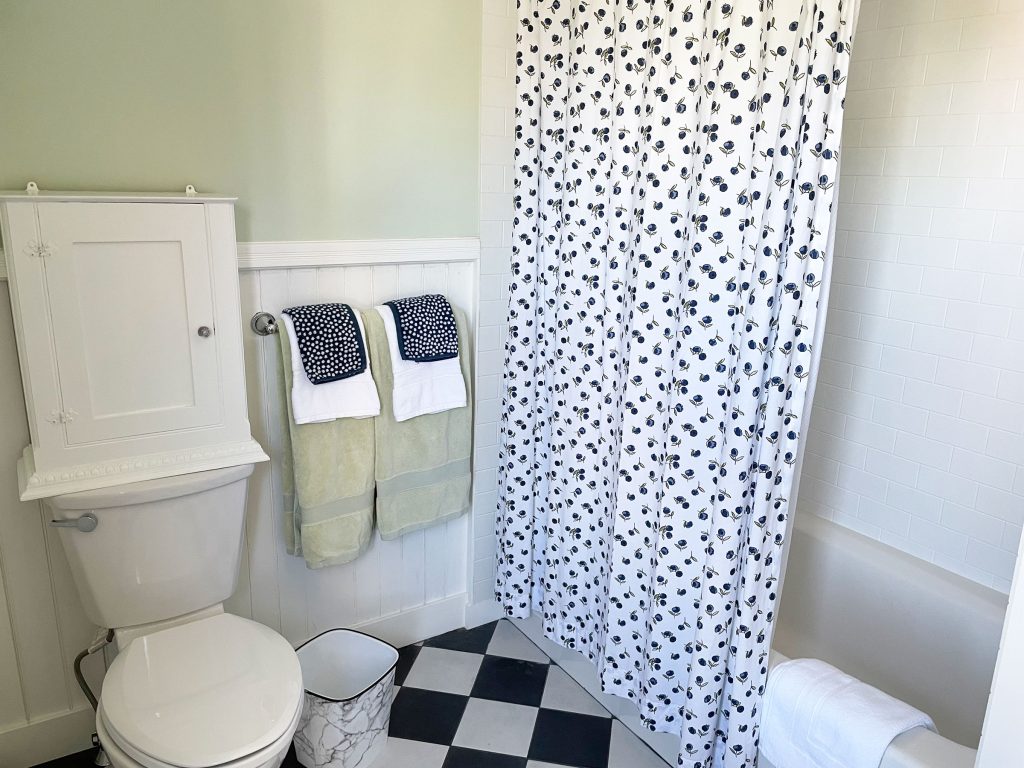 2nd floor bathroom (tub/shower combo)