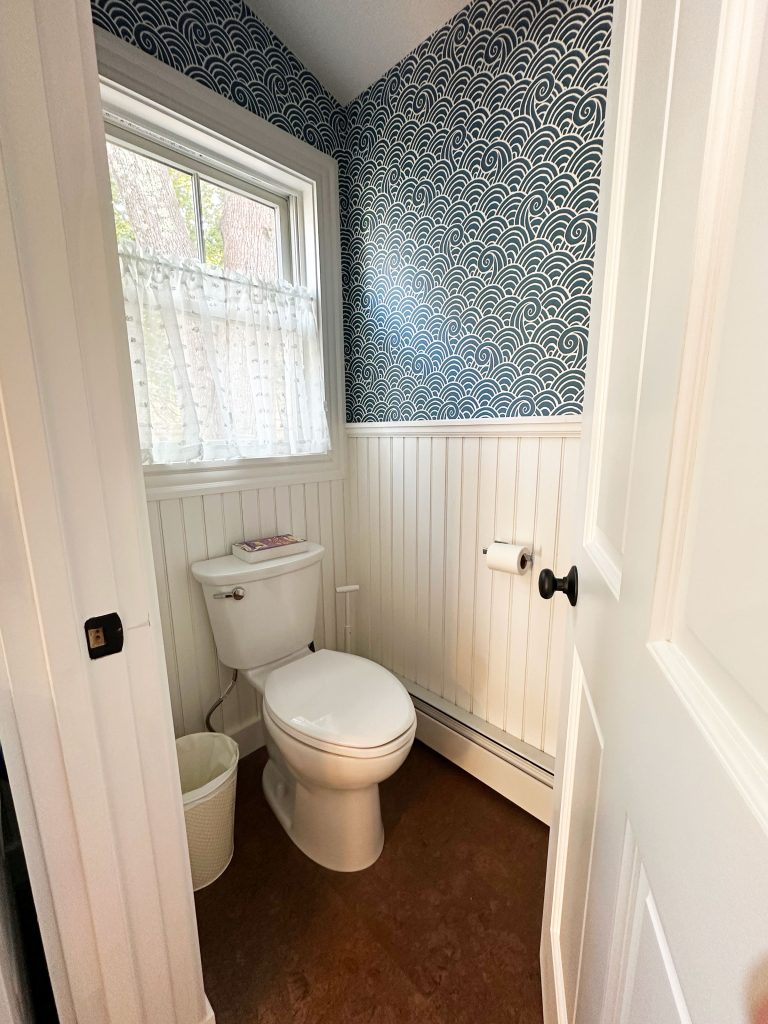 1st floor half bath