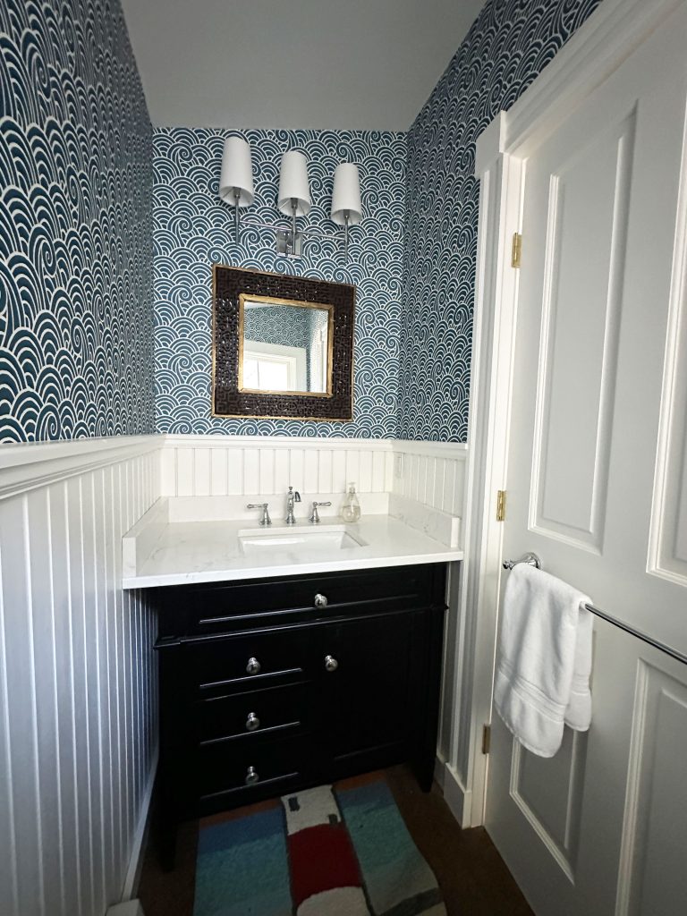 1st floor half bath