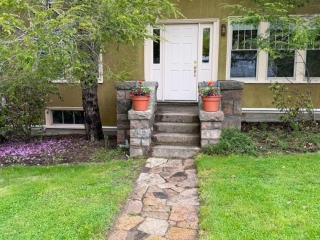 Entrance to cottage