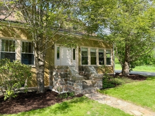 Front of cottage