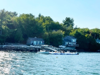 Cottage from the water