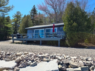 Front of cottage