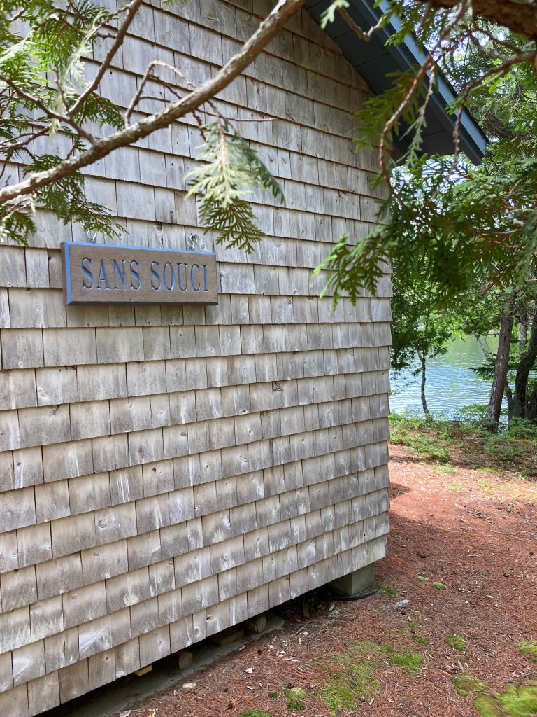 Rear of cottage