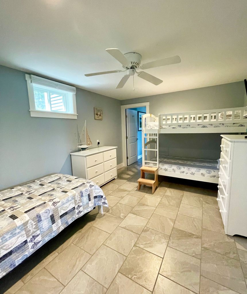 Lower level twins room