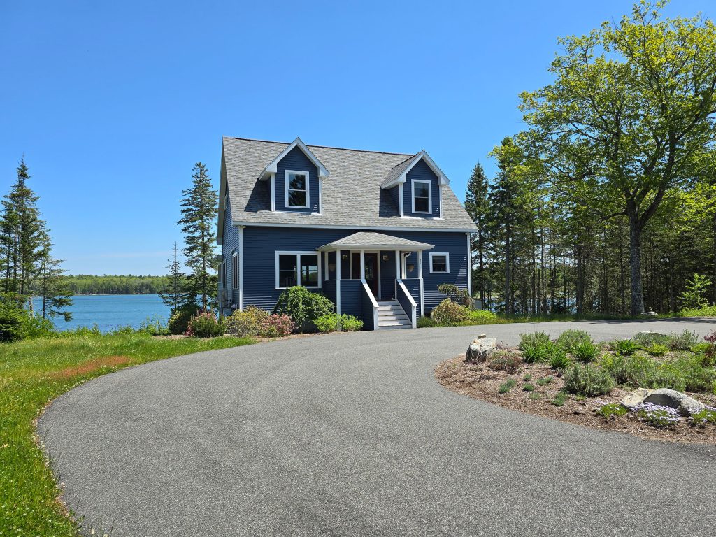 Front of cottage