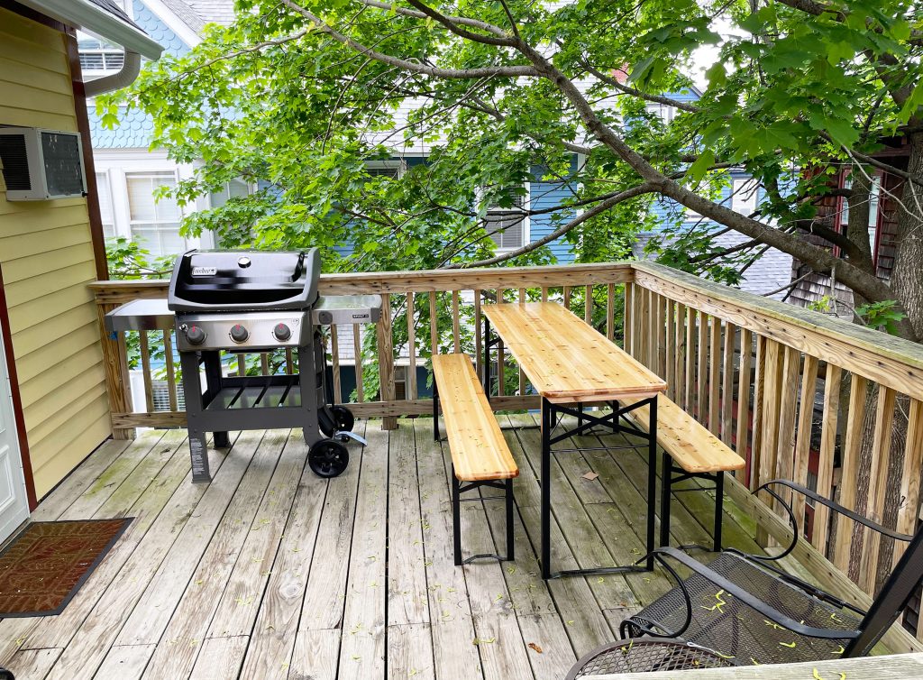 Deck off of "Chatsworth" bedroom