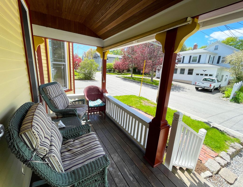 Front porch seating