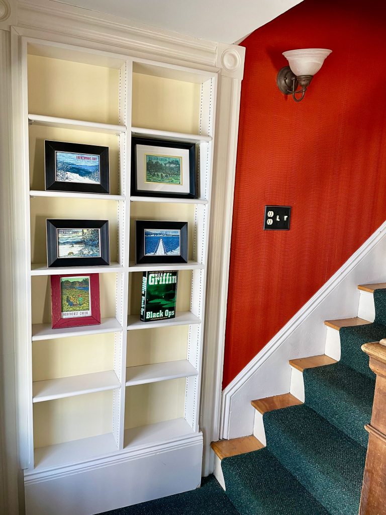 Stairs to second floor