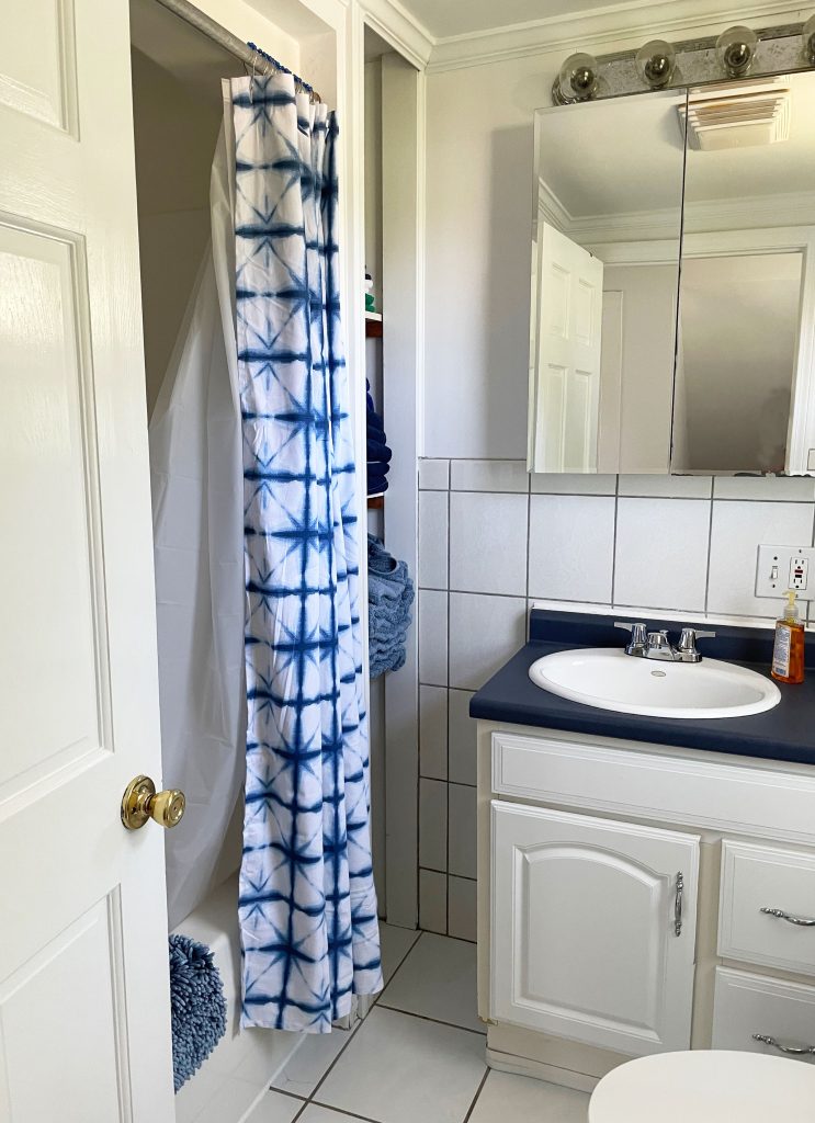 2nd floor bathroom (tub and shower)
