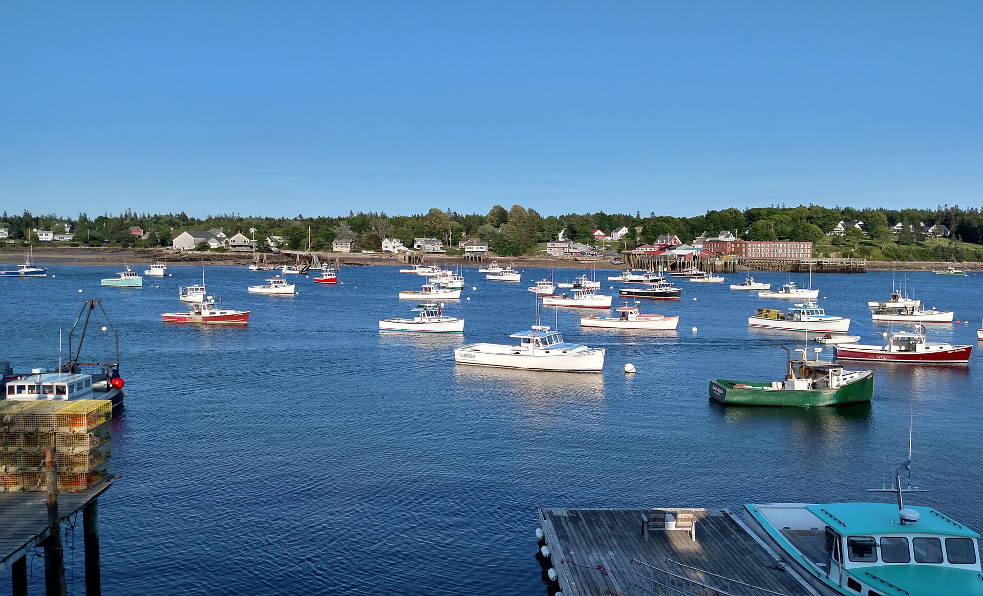 Bass Harbor fishing village