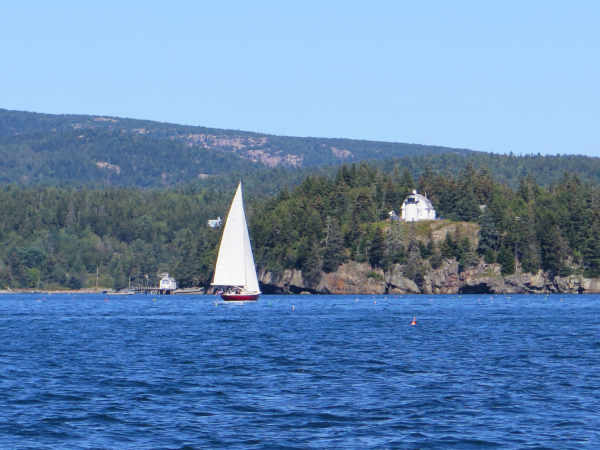 Bear Island Light near Northeast Harbor
